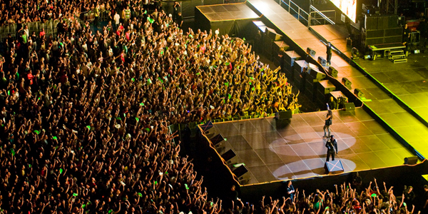 Concert Black Eyed Peas and David Guetta